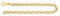 EDELIND 585 Gold Armband Damen Herren 4.5mm, Bracelet Erbskette hohl aus 14 Karat Echt Gold Länge 21cm, Armkette Gelbgold, Goldarmband Made in Germany