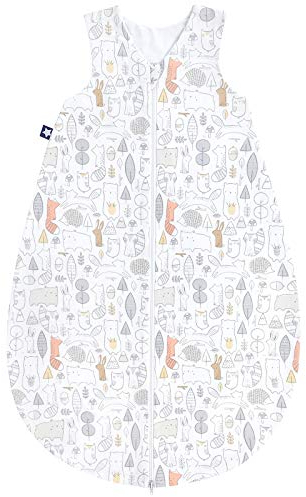 Julius Zöllner Baby Sommerschlafsack aus 100Prozent Jersey Baumwolle, Größe 74, Standard 100 by Oeko-TEX, Forest