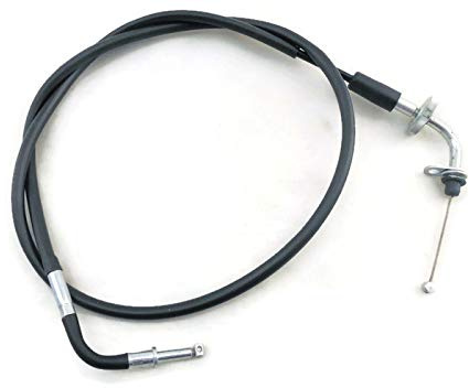 LINMOT GKAVN16MN2 Throttle Cable Throttle Cable for Kawasaki VN 1500 P Mean Streak (02-03) (Open.) Bowden Cable 12-1641 Black