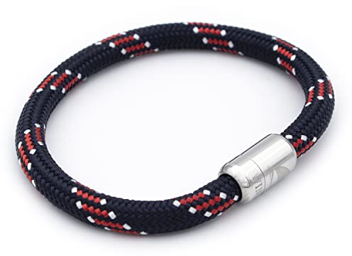 Wind Passion Paracord Bracelet for Men and Women with Magnetic Clasp, Durable Rope Wristband, Waterproof Surfer String Accessory, Stylish and Sturdy Design for Everyday Wear