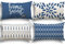 YCOLL Kissenbezug 4er Set Kissenbezüge leinen Kissenhülle Dekokissen für Sofa Gartenbett Couch Kissen 30x50cm