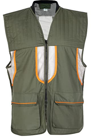 AUSCAMOTEK Upland Jagdweste, Farben und Größen optional