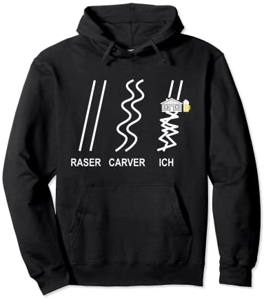 Skifahren - Raser Carver Ich - Après-Ski Pullover Hoodie