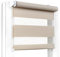 Fenster DEKOR - Rollos für Fenster Beige - Klemmfix Rollo ohne Bohren 120 x 35 cm - Doppelrollo mit einer breiten Auswahl an Größen und Farben - Blickdichte Rollos, einfach zu montieren