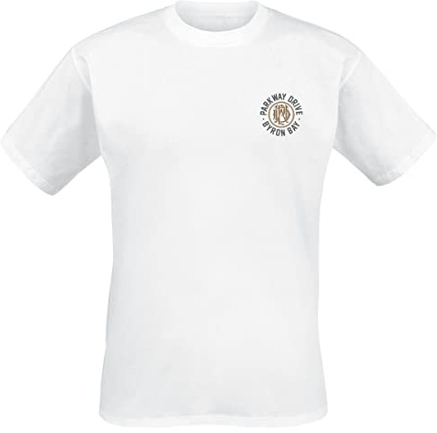 Parkway Drive Glitch Männer T-Shirt Charcoal