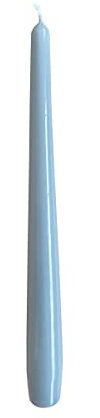 Kopschitz Kerzen Gelackte Spitzkerzen Silbergrau 240 x Ø 23 mm, 12 Stück