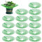 AIMEKE 15 Pièces Support Fraisier, Plastique Amovible Supports pour Fraises Diamètre 30.6 cm Support de Culture de Fraises pour Fraise, Légume, Fleur, Plante (Vert)