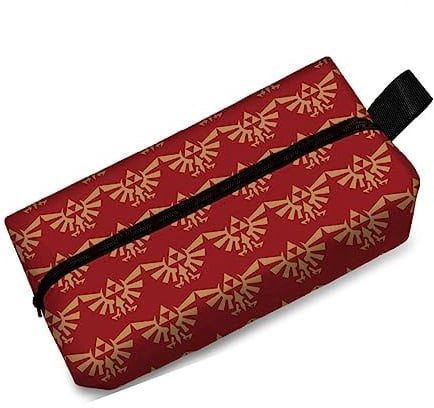 MayDee Z-lda Pen Bag Z-lda Grande Capacité Pencil Box Papeterie Sac De Rangement Cartoon Pen Box(A)