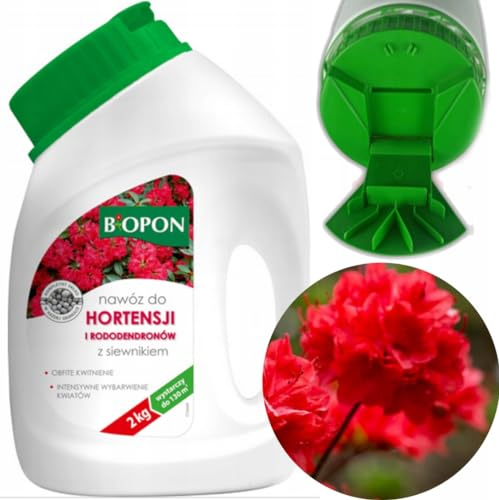 Hortensiendünger Rhododendrondünger Dünger Hortensien Mit Handstreuer 2kg NPK