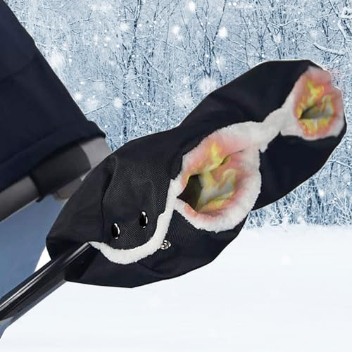 Funmo Kinderwagen Handwärmer Kinderwagen Handwärmer Handschuhe Kinderwagen Handwärmer Handschal wasserdichte und winddichte Kinderwagen Handabdeckung Kinderwagen Handwärmer Kinderwagen Handabdeckung