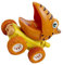 Hohopeti 1stk Dinosaurier-spielzeugauto Trägheitsauto Spielzeug Für Kinder Kinderwagenspielzeug Puzzle-Spielzeug Mini-Auto-Spielzeug Trägheitsfahrzeug Autos Gehirnspielzeug Plastik