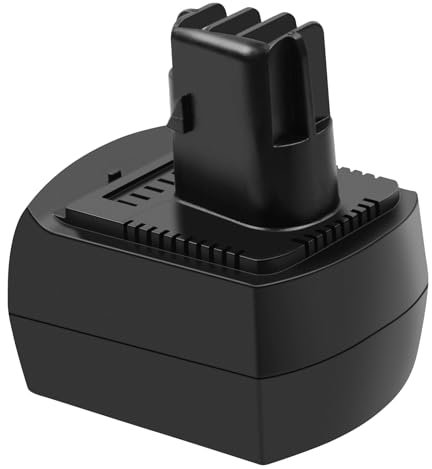 Awekamer 12V 4800mAh Ni-MH Sostituzione Batteria per Metabo BS 12 SP, BSZ 12 Impuls, BSZ 12 Premium, BZ 12 SP, SSP 12, ULA9.6-18, 6.02153.51, 6.25473, 6.25474, 6.25486, 6.31729, 6.31747, 6.31748
