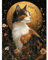 RICUVED Gato Diamond Painting Kit Completo, Animal Kit de Pintura de Diamantes Kits Adultos,Pintura de Diamantes, Cuadro Diamantes, Pintura Diamante, Pintura Diamante 30x40cm