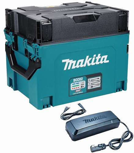 Makita Akku-Ladekoffer BCC02, 40V max., 12 Steckplätze, XGT-Kompatibel 1914U0-3