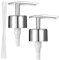 Prasacco 2 Stück Seifenspender Pumpkopf, ABS Seifenspender Ersatzpumpe mit 15 cm Schlauch Seifenpumpe Pumpspender für Shampoo, Duschgel, Handseife, Seifenwasser, Geschirrspülmittel (Silber)