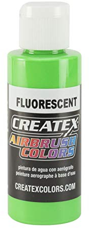 Createx - Vernice 60 ml, Colore: Verde Fosforescente