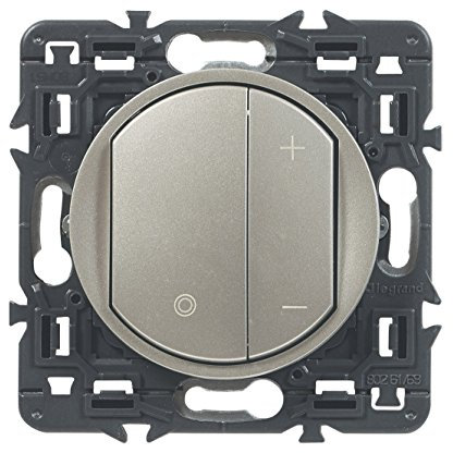 Legrand - Variateur toutes lampes Céliane - Titane