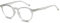 Eyekepper Oval Spring Hinges Ladies Reading Glasses +3.00 Transparent Frame Round Reader Eyeglasses for Women Reading