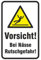 Schild Vorsicht/Achtung bei Nässe Rutschgefahr aus Aluminium-Verbundmaterial 3mm stark 20 x 30 cm