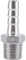 Raccord de Tuyau de Filetage Mâle Raccord de Queue de Tuyau de Barb BSP Acier Inoxydable SS304 (3/8x10mm)