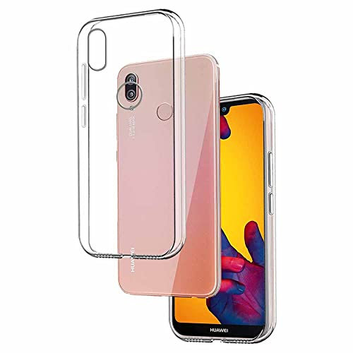 Funda Carcasa Gel Transparente para Huawei P20 Lite/Huawei Nova 3E, Ultra Fina 0,33mm, Silicona TPU de Alta Resistencia y Flexibilidad