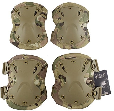Tactical Sportschutz König Kong Gear Set Outdoor Multi Color Sicherheit Kniepolster Ellenbogen für Military Airsoft Jagd