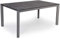 Ondis24 Gartentisch Greggia, Esstisch Aluminium/HPL, Balkontisch 160x95 cm, Terrassentisch 4-6 Personen, grau-anthrazit