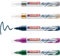 edding 5100 Marcatore Acrilico Medio, Verde,Viola,Blu,Argento,Oro, Cf.5(Metallico) Marcatori a Vernice Acrilica, Punta Tonda 2-3Mm, Pennnarello Acrilico Disegno Su Tela, Carta, Legno, Waterproof