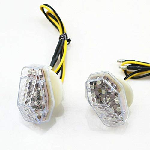 Klarer LED-Blinker für Unterputzmontage für Suzuki SV 650 1000 Bandit 600 1200 1250