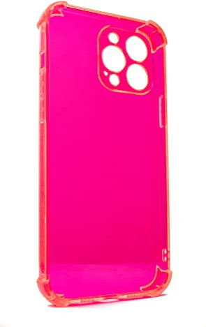 System-S Cover in Silicone Rosa Trasparente per iPhone 13 PRO Max