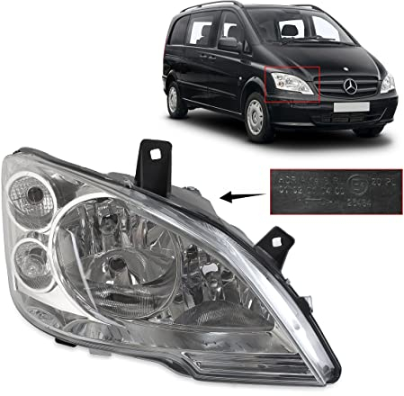 Frontscheinwer Scheinwerfer Rechts Für Bus Vito W639 Hauptscheinwerfer Frontscheinwerfer Mit Stellmotor
