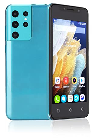 Elprico Smartphone Ohne Vertrag Günstig, 6,1 Zoll HD Bildschirm Handy, Dual-SIM, 1GB RAM, 8 GB ROM, Smartphone, 2000-mAh-Lithiumbatterie, Entsperrtes Mobiltelefon für Android 6(Grün)