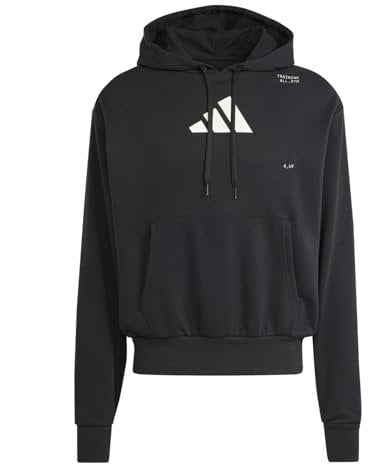 adidas Unisex All-Gym Category Pump Cover Hoodie, black, L