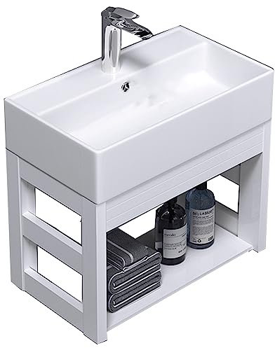 Wc Avec Lave Main Intégré Moup De Salle De Bain Moup De Salle De Bain Moderne Petit Récipient En Porcelaine En Céramique Blanche Évier D'angle Blanc Vanité Lavabo De Récipient Avec Débordement Et Drai