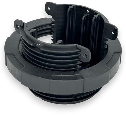 Ceta Adjustable Decking Pedestal, Adjustable Height 15mm to 55mm, Pack of 15-30-60, Shed Base, Riser Bearing Support, Shed Support, Feet Suitable for DIY Projects, Deck Levelling, Shed Levelling (60)