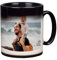 ORWONet personalisierte Zaubertasse mit Foto | 330 ml Zaubertasse gestalten | Farbwechseltasse: Foto wird durch Heißgetränk sichtbar | Magic Mug aus Keramik (Foto, innen schwarz)