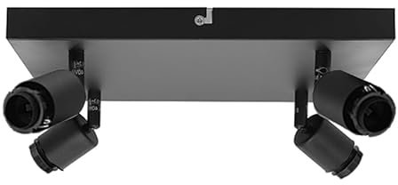 Olucia - Pavillon cache fil noir en aluminium, Rika