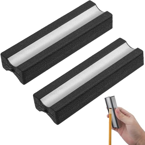 lasuroa 2stk Pool-Queue-Spitzenformer, Reparaturwerkzeug für Pool-Stick-Spitzen Multifunktionales Ersatzset Pool-Queue-Spitzen Ideales Billard Zubehör für Jeden Billard-Enthusiasten