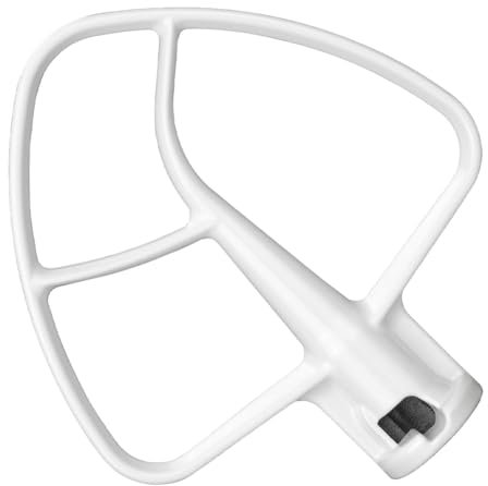 Flex Edge Beater 4.5-5Qt Flat Beater Silicone Bowl Scraper for Kitchen Aid Mixer (Style 2)