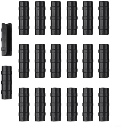 EffiFish Lot de 20 clips de fixation en plastique pour serre de jardin - 25 mm