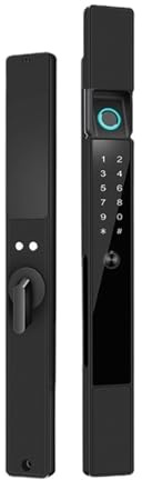 smart Lock Sliding Glass Door Lock Digital Biometric Fingerprint Smart Lock Waterproof TTLock APP Control for Home Fingerprint