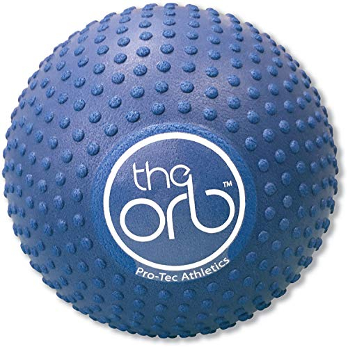 Pro-Tec Athletics The Orb Deep Tissue Massageball mit hoher Dichte, 12 cm Durchmesser, Blau