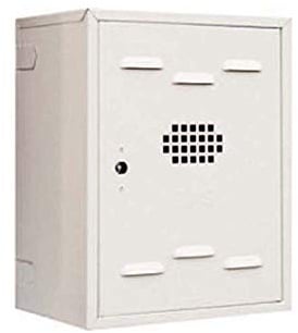 DIANKAMIN 425-042-5040 Cassetta di Protezione contatore Gas preverniciata Bianca 50x40x25cm, Multicolore