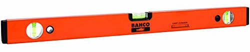 Bahco 426-1000 Spirit Level with 3 Vials Precision, Orange/Black, 1000 mm