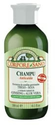 Corpore Sano Shampoo gegen Haarausfall, Keimgemüse, Weizen und Soja, 300 ml