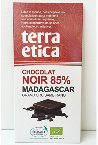 Tablette chocolat noir 85% Madagascar (100 g)