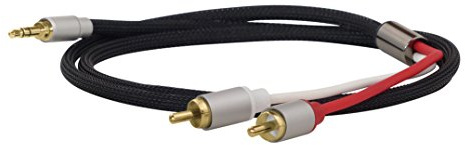 Dynavox 207386 Stereo Audio Cable Male to Male 5 m Black