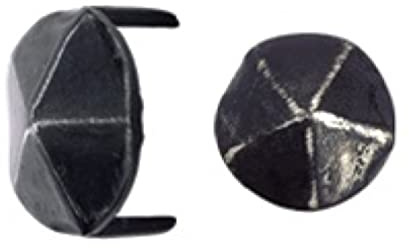 HSI HERMANN SCHWERTER ISERLOHN GBA10206 HSI Schraubenabdeckung aus Schmiedeeisen, runder Kopf, 2 Spitzen 19 x 11 mm – 179940