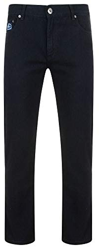 Kam Jeanswear Stretch Quality Denim Jeans in Black - Plus Size