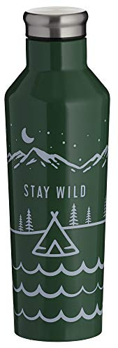 Typhoon Pure Stay Wild Steel Double Walled Water Bottle, 500 ML